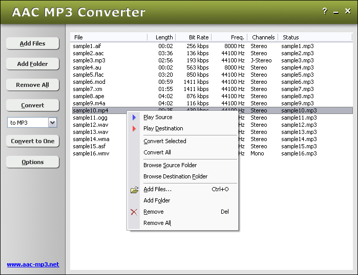 bulk wav to mp3 converter